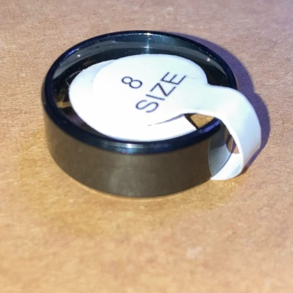 ☀️3/$9☀️ Black Stainless Steel Men’s Ring Size 8